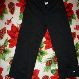 Champion Black Active Wear  Capri